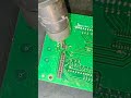 SMD IC REWORK🌟🔥|REWORK STATION#soldering #rework #smd #soldering_iron #shorts