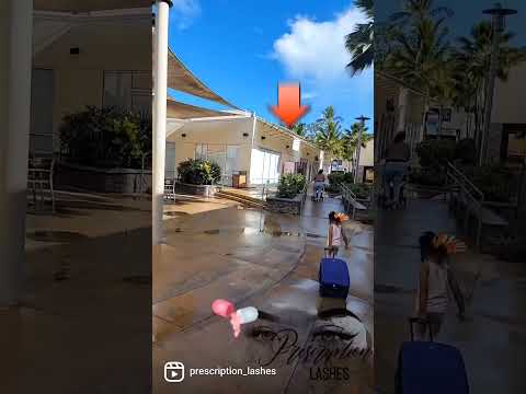 reabastecendo nossa máquina de venda automática de cílios 📍WAIKELE Premium Outlets