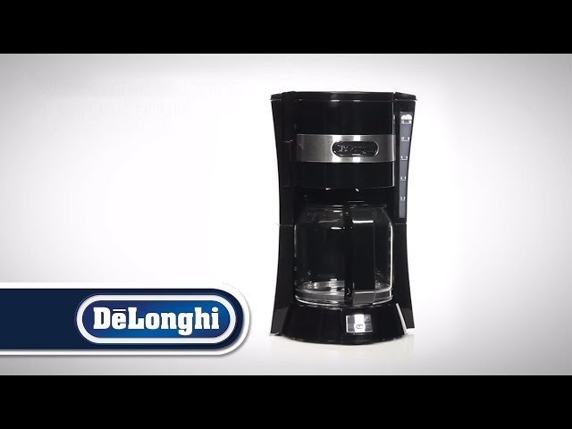DeLonghi ICM 15210.1 Cafetera de Goteo 1.25L Negra video