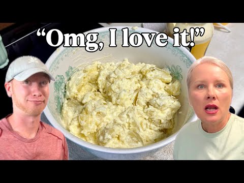 Someone trusted Momma with their secret family recipe 😳 Hungarian Potato Salad
