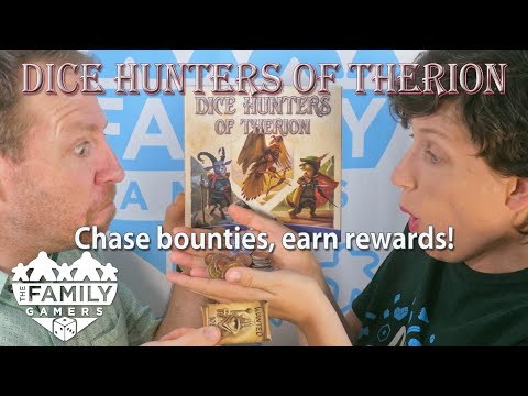 Dice Hunters of Therion - review in a SNAP! [with The Family Gamers]