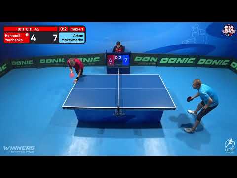 23:30 Hennadii Yurchenko 0-3 Artem Maksymenko West 5 WIN CUP 08.12.2022 | TABLE TENNIS WINCUP
