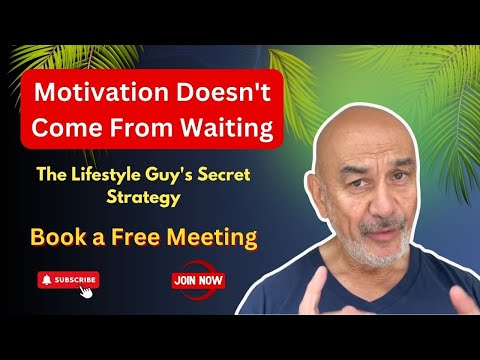 Motivation Doesn't Come From Waiting | Motivation Comes From Taking Action | The Lifestyle Guy — video featuring Garth Delikan