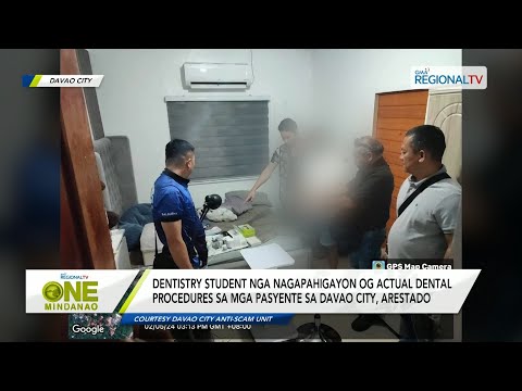 One Mindanao: Entrapment operation sa usa ka pekeng dentista sa Davao City, gikasa sa awtoridad