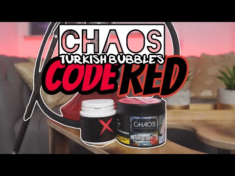 CHAOS TURKISH BUBBLES CODE RED | CODE RED ! | SHISHA MÜ