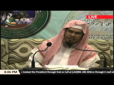 Manga Kasabab sababan Hikadawhat sin Kaampunan sin Allah lecture by Sheikh Abdurajak Alhari (Tausug)