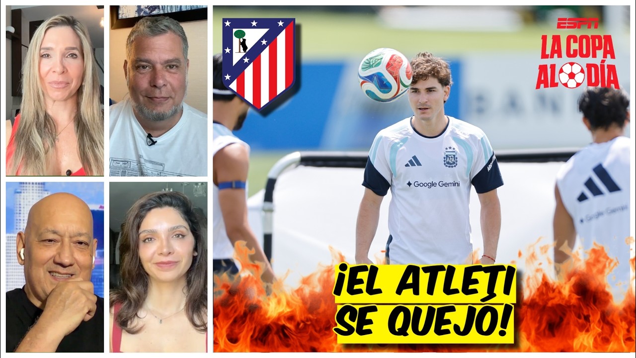 JULIÁN ÁLVAREZ está ACELERANDO el CAOS y al ATLÉTICO de MADRID no le GUSTA NADA | La Copa Al Día