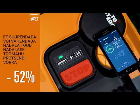 Landroid S APP Quick Reference Guide - Eesti - worxlandroid.com