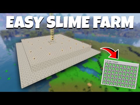 Minecraft Slime Farm 1.19+  - 2700+ Slimeballs per hour! | Gausuch Gamer