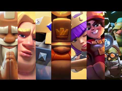 Clash Royale ALL CHAMPION TRAILERS