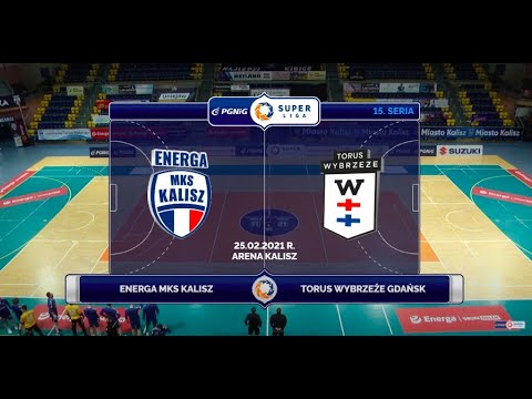 15. Seria Energa MKS Kalisz - Torus Wybrzeże Gdańsk [SKRÓT]