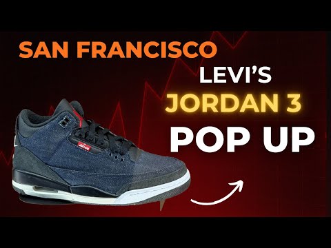 I Pulled Up to the Levi’s x Jordan Pop-Up in SF… AND Copped the New Drop 🔥