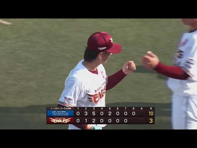 【ファーム】最後はセカンドゴロ!! イーグルス・林優樹 ピンチを迎えるも無失点に抑える!!  2023年7月2日 東北楽天ゴールデンイーグルス 対 横浜DeNAベイスターズ