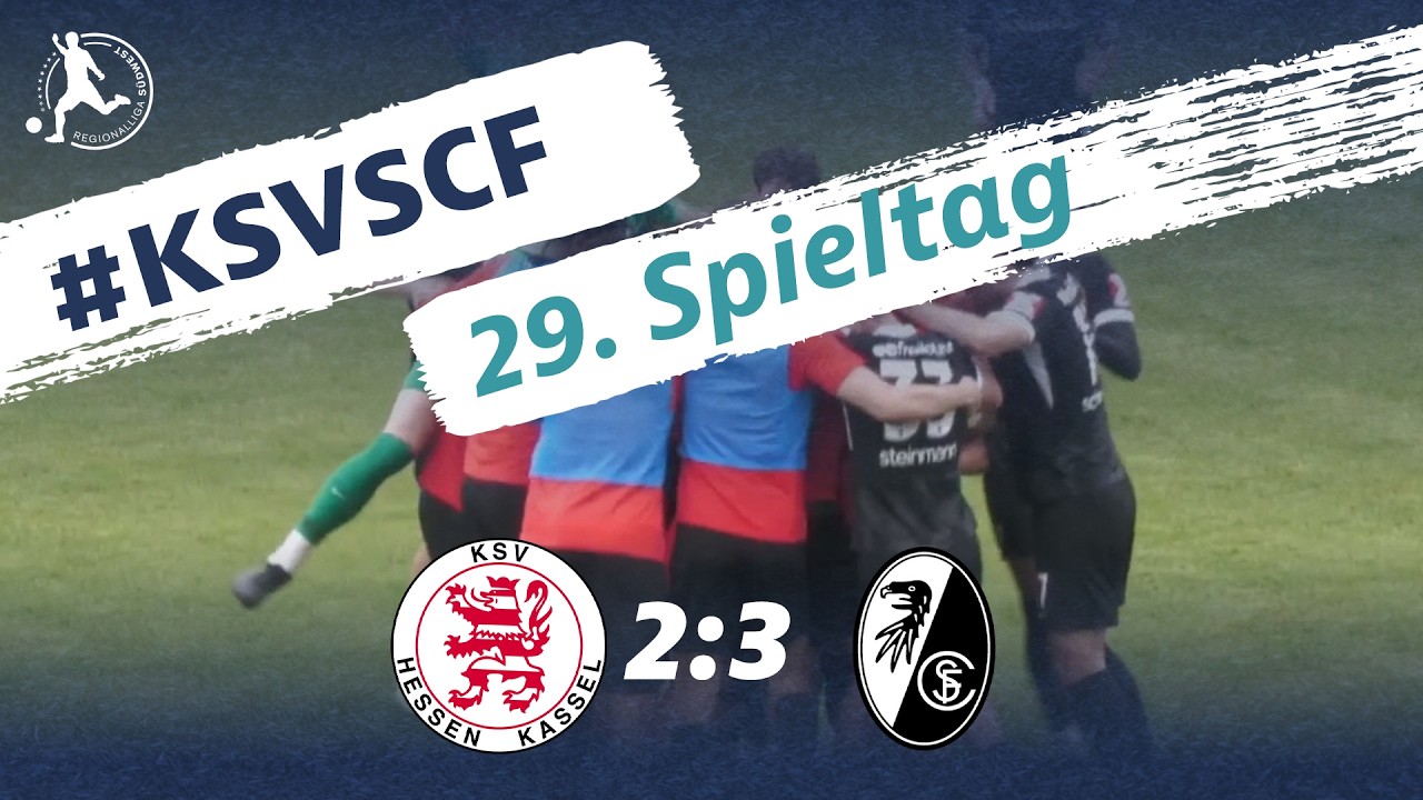KSV Hessen Kassel vs SC Freiburg II U23 Highlights