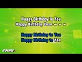 Traditional - Happy Birthday (With Vocals) - Karaoke Version from Zoom Karaoke