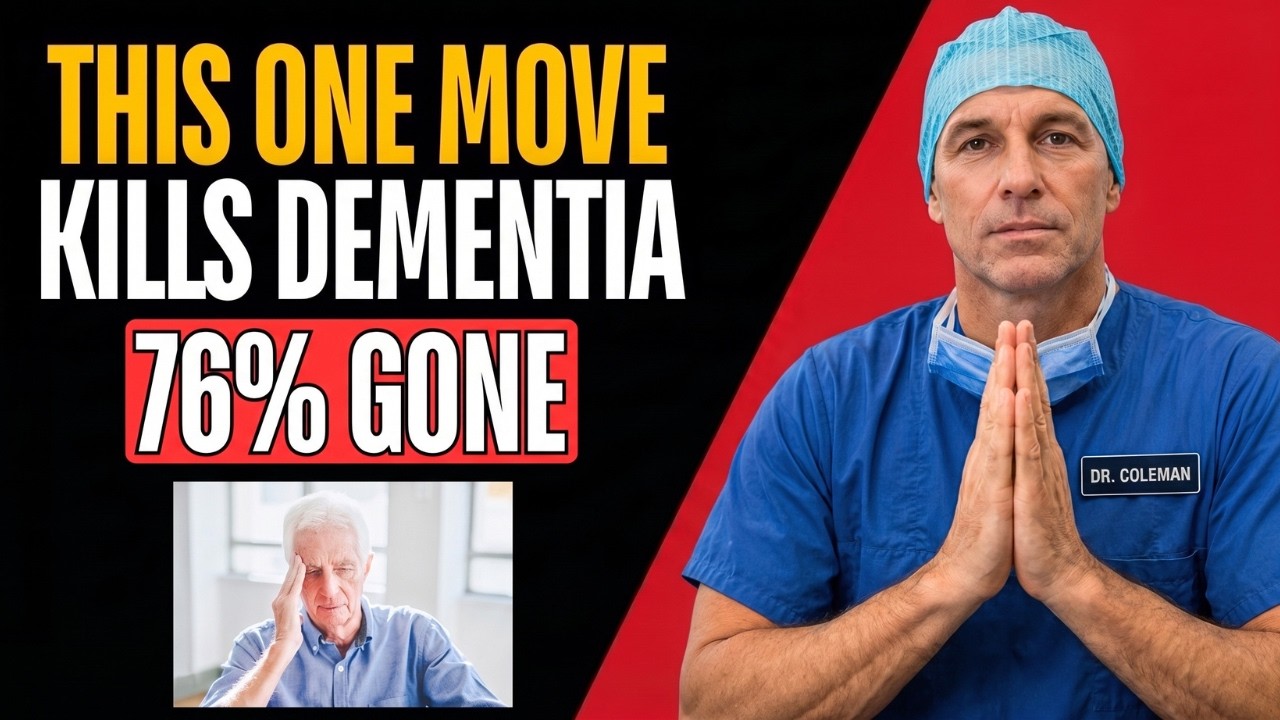 DO THIS FOR 10 MINUTES A DAY. ONE MOVE CUTS DEMENTIA RISK BY 76%! | Doctor Explain