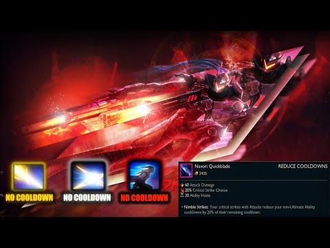 DM CorteX | Navori Quickblade TURNS LUCIAN INTO A 0 COOLDOWN KILLING MACHINE VS ENEMY INVISIBLE TEAM