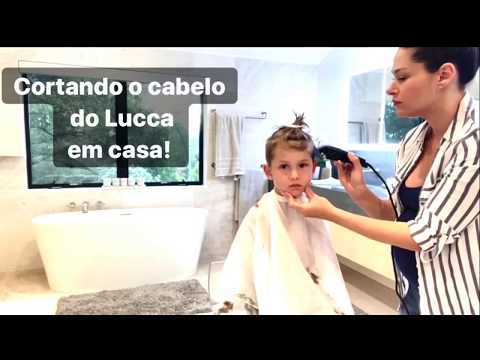 Cortando cabelo de menino em casa! - Fernanda Machado