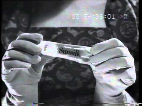 Sunsilk shampoo 1960 TV commercial