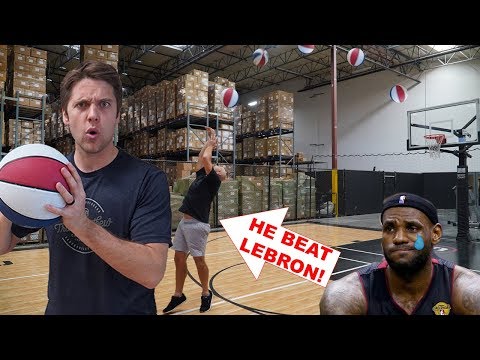 CHALLENGING WORLD'S BEST H.O.R.S.E. PLAYER! *He Beat LeBron James!*