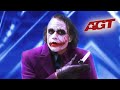 The Joker SCARES The Judges With TERRIFYING Magic Trick | AGT
