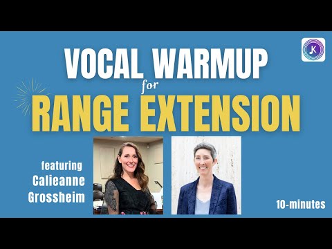 🎶 Vocal Range Extension Warmup with Calieanne | Expand and Strengthen Vocal Range #singhigher