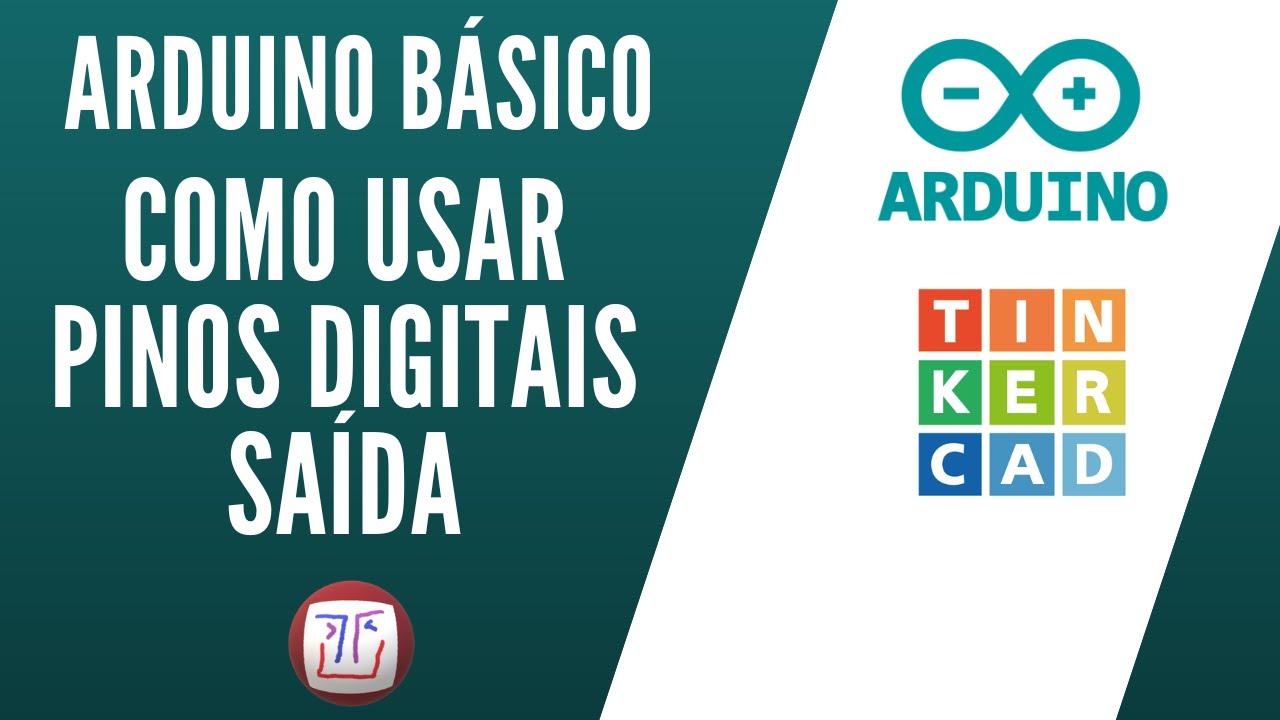 Como usar PINO DIGITAL de SAÍDA no arduino - Curso Gratuito pelo Tinkercad - Aula 1