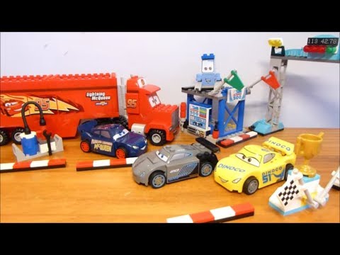 Lego Cars 3 Florida 500 Final Race Review - Set #10745