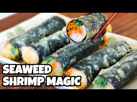 The Ultimate Guide to Perfect Crispy Seaweed Shrimp Rolls by CiCi Li