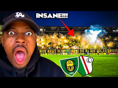 GKS Katowice vs Legia Warsaw Was PURE MADNESS! 🔥 I Finally Visited the Arena!