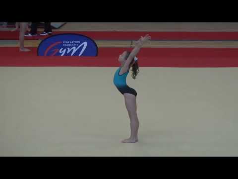Ambre henin_gym Championnat de France en équipe Cognac 2022