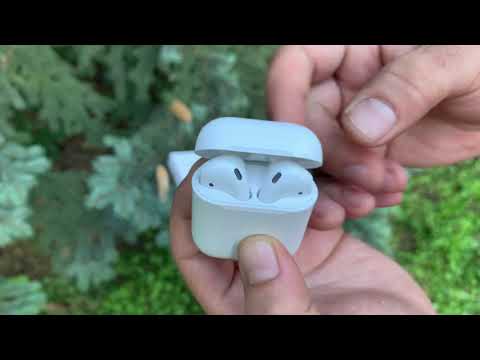 ОБЗОР и СРАВНЕНИЕ ЛУЧШЕЙ РЕПЛИКИ AirPods 2