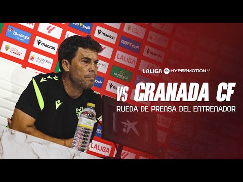 🎥 Rueda de prensa previa partido UD Almería - Granada CF