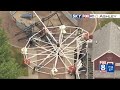 SkyFOX shows damaged ferris wheel