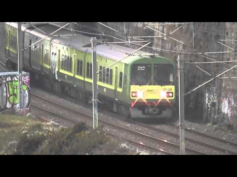Dart Train number 8608 - Killiney Hill, Dublin