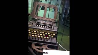 preview picture of video 'Enigma Machines at Bletchley Park'