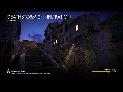 Sniper Elite 4 - DEATHSTORM 2:INFILTRATION AUTHENTIC PLUS(primary objectives only)