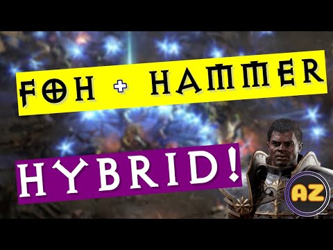 FoH + Hammer HYBRID build guide - Almost a PERFECT build! Diablo 2 Resurrected