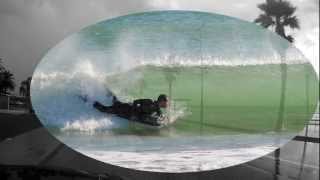 preview picture of video 'Surf & Bodyboard en La Pineda Oct 12'
