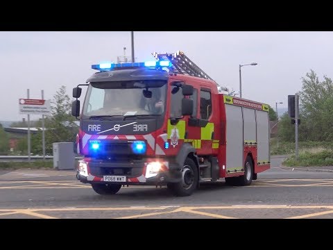 Ashton Pump Turnout - Greater Manchester Fire & Rescue Service
