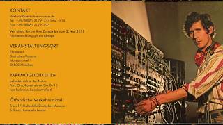 Eberhard Schoener übergibt den MOOG Synthersizer dem Deutschen Museum