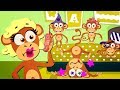 Five Little Monkeys | + More Super Simple Songs & Nursery Rhymes