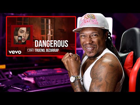 Nicki Nicole, Trueno, Bizarrap - Dangerous (Quezzy The CEO - El Afroamericano Reaccionando)