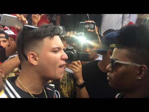 REMATCH!!! Diddy GLOW Vs. Klasico KND - FREESTYLE BATTLE - Plaza Guibia