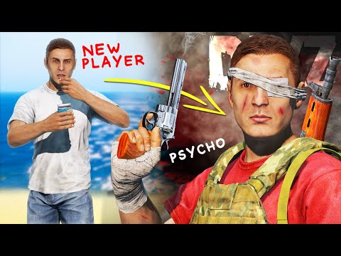 We turned a NEW PLAYER into a PSYCHOPATH in DayZ!