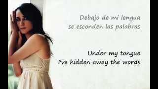 &quot;Debajo de Mi Lengua&quot; Julieta Venegas (letra en español &amp; English lyrics)