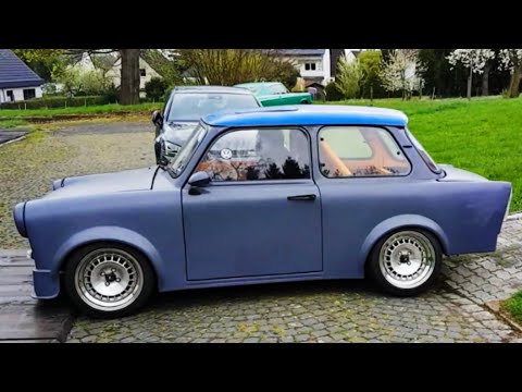Tuning Trabant 601 classic car is running again