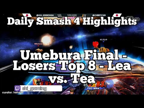 Daily Smash 4 Highlights: Umebura Final - Losers Top 8 - Lea vs. Tea