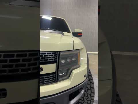 6.2L V8 Powered Ford SVT F150 Raptor Equipped with Morimoto XB Headlights and Tail Lights