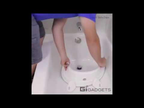 Convert your bathtub into a baby bath, Bath Divider